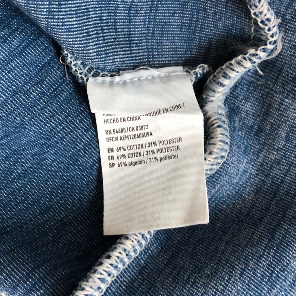 Men’s AMERICAN EAGLE Sweater Blue Ombré - Picture 7 of 7
